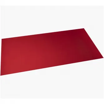 Mapa de birou Exacompta, 35x60 cm, Piele PU, 2 fete, Negru -Rosu