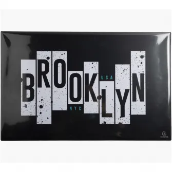 Mapa de birou Exacompta, 37.5x57.5 cm, Carton rigid acoperit cu PVC, Cu doua fete, Brooklyn