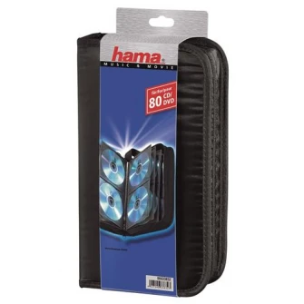 Mapa Hama 80 CD-uri, Negru
