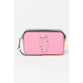 Marc Jacobs, Geanta crossbody din piele The Snapshot, Roz