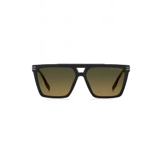 Marc Jacobs, Ochelari de soare shield, Negru, Argintiu, 58-14-145