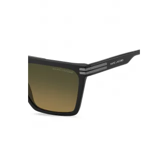 Marc Jacobs, Ochelari de soare shield, Negru, Argintiu, 58-14-145