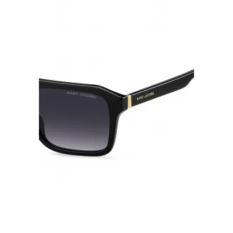 Marc Jacobs, Ochelari de soare wrap, Negru, 55-18-145