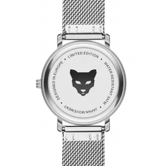 Marc Lauder, Ceas analog cu cristale, Argintiu