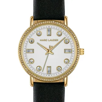 Marc Lauder, Ceas analog cu cristale, Negru