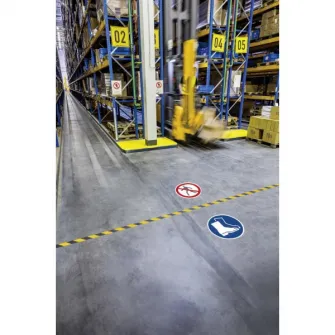 Marcaj de siguranta Durable DB173203 Acces interzis pentru pietoni!, 1 buc