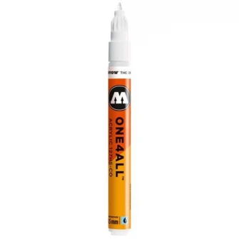 Marker acrilic Molotow One4All127HS-CO1,5mm signal white