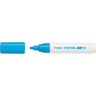 Marker cu vopsea Pilot Pintor, varf rotund, 1.4 mm, Bleu