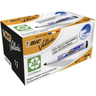 Marker ECO Velleda 1701 negru cut/12