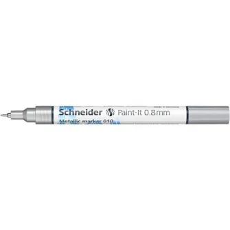 Marker metalic Schneider Paint-It 010 0,8mm, silver metallic