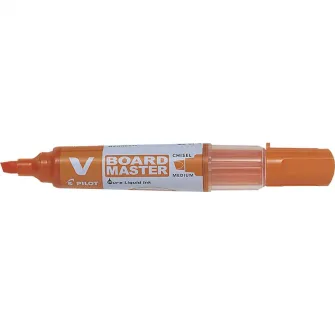 Marker pentru Tabla Pilot Vboard Master, Varf Tesit, 6 mm Portocaliu