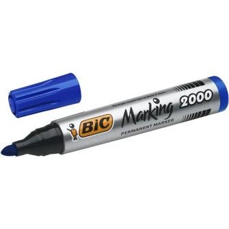 Marker permanent 2000 albastru cut/12
