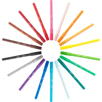 Markere colorate lavabile Visa P/18
