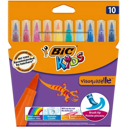Markere colorate lavabile Visaquarelle p/10