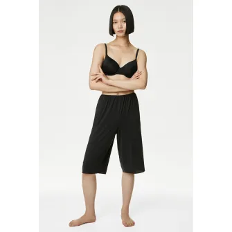 Marks & Spencer, Bermude de pijama Flexifitв„ў, Negru, 14