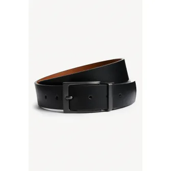 Marks & Spencer, Curea din piele ecologica, Caramel, 102