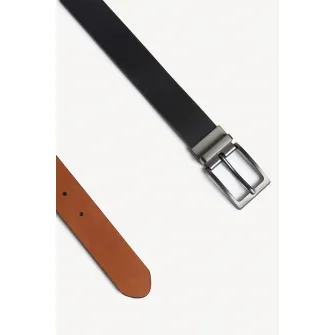 Marks & Spencer, Curea din piele ecologica, Caramel, 102