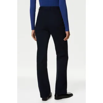 Marks & Spencer, Pantaloni chino cu croiala dreapta, Albastru ultramarin, 6