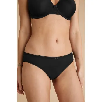 Marks & Spencer, Set de chiloti cu talie joasa - 5 perechi, Negru, 16