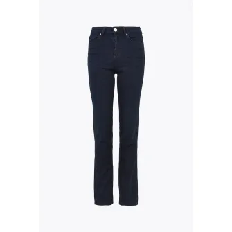 Marks  Spencer, Blugi elastici cu croiala dreapta Sienna, Bleumarin inchis, 6
