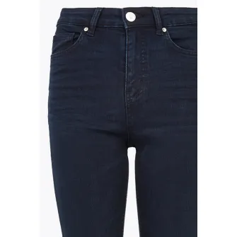 Marks  Spencer, Blugi elastici cu croiala dreapta Sienna, Bleumarin inchis, 6