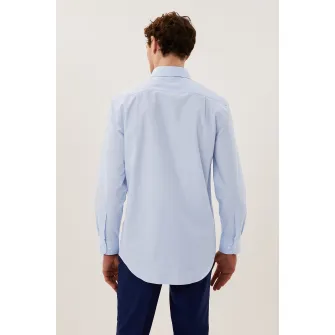 Marks  Spencer, Set de camasi regular fit - 3 piese, Albastru deschis, 16