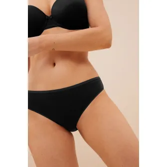 Marks  Spencer, Set de chiloti brazilieni din amestec de modal - 5 perechi, Negru, 10