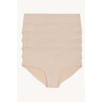 Marks  Spencer, Set de chiloti hipster - 5 perechi, Bej, 16