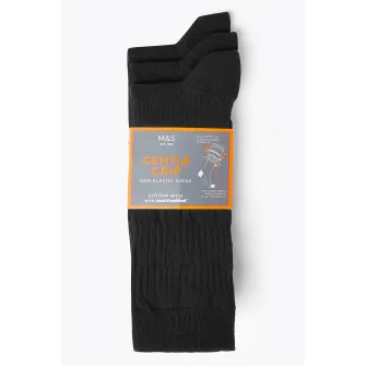 Marks  Spencer, Set de sosete - 3 perechi, Negru, 6-8.5