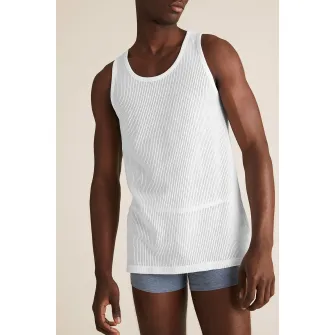 Marks  Spencer, Set de top-uri de casa cu decolteu rotund - 3 piese, Alb, M