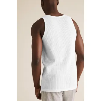 Marks  Spencer, Set de top-uri de casa cu decolteu rotund - 3 piese, Alb, M