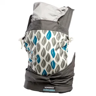 Marsupiu Wunderkid Active 2in1, Gri