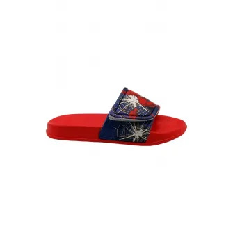 Marvel, Papuci cu model Spiderman, Rosu, Albastru inchis, 31-32 EU