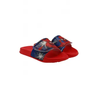 Marvel, Papuci cu model Spiderman, Rosu, Albastru inchis, 31-32 EU