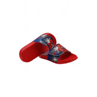 Marvel, Papuci cu model Spiderman, Rosu, Albastru inchis, 31-32 EU