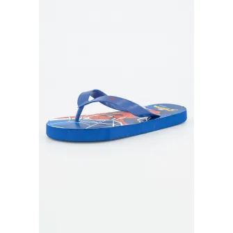 Marvel, Papuci flip-flop cu tematica Spiderman, Bleumarin, 34 EU