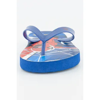 Marvel, Papuci flip-flop cu tematica Spiderman, Bleumarin, 34 EU