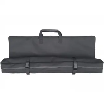 Masa de camping cu incarcare solara Technaxx TX-252, 60 W, dimensiune 80.5 x 66 x 56 cm, pliabila, 2xUSB-A, 1xUSB-C, 1xDC5521, negru