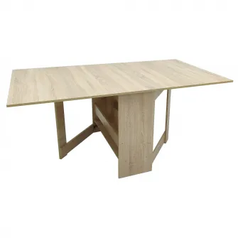 Masa plianta Kring Cary, 179x77x97 cm, culoare sonoma