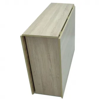 Masa plianta Kring Cary, 179x77x97 cm, culoare sonoma