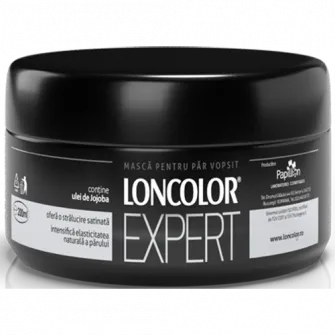 Masca de par Loncolor Expert cu Ulei de Jojoba pentru par vopsit, 200 ml