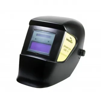 Masca de sudura Intensiv SPARTAN 11, 2 senzori, 90x32 mm, display cristale lichide, clasa optica 1/2/1/2