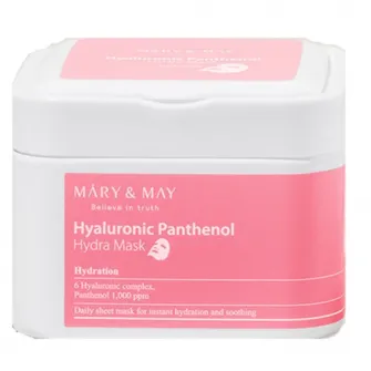 Masca servetel Hyaluronic Panthenol Hydra [30 buc], 400ml, Mary and May
