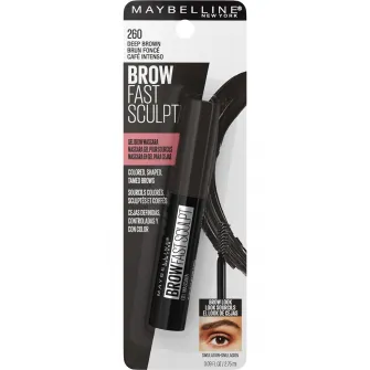 Mascara gel pentru sprancene Maybelline New York Brow Fast Sculpt, 06 Deep Brown, 2.8 ml