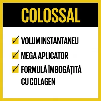 Mascara Maybelline New York Volum Express The Colossal Black, 10.7 ml