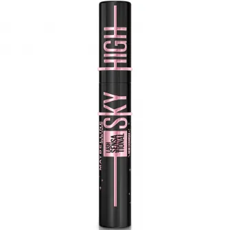 Mascara pentru alungire si volum Maybelline New York Lash Sensational Sky High Cosmic Black, 7.2 ml