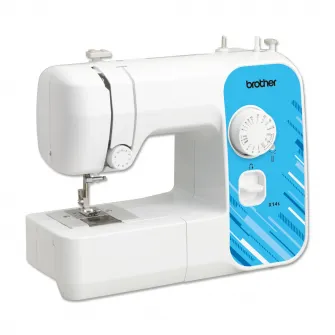 Masina de cusut Brother X14S, 71 W, 850 cusaturi/minut, 14 programe de coasere, Lumina, Selectare facila programe, Control viteza coasere, Alb/Albastru
