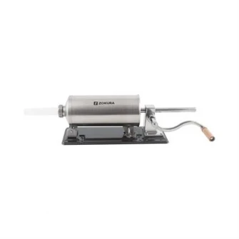 Masina de facut carnati Zokura, 4 kg, Inox