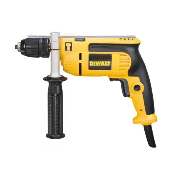 Masina de gaurit cu percutie DeWalt DWD024S, 650 W, 2800 RPM, 47.600 BPM, 8.6 Nm + mandrina rapida + maner lateral + limitator adancime