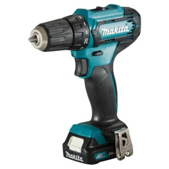 Masina de gaurit si insurubat (bormasina) cu 2 acumulatori Makita DF333DSAE,12 V, 1700 RPM, 30/14 Nm, 21 mm diametru maxim de gaurire